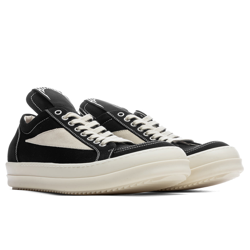 Vintage Denim Sneaks - Black/Milk