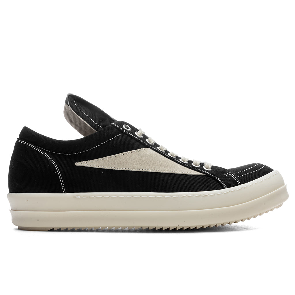 Vintage Denim Sneaks - Black/Milk