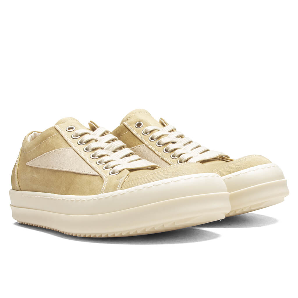 Vintage Denim Sneaks - Parchment/Milk