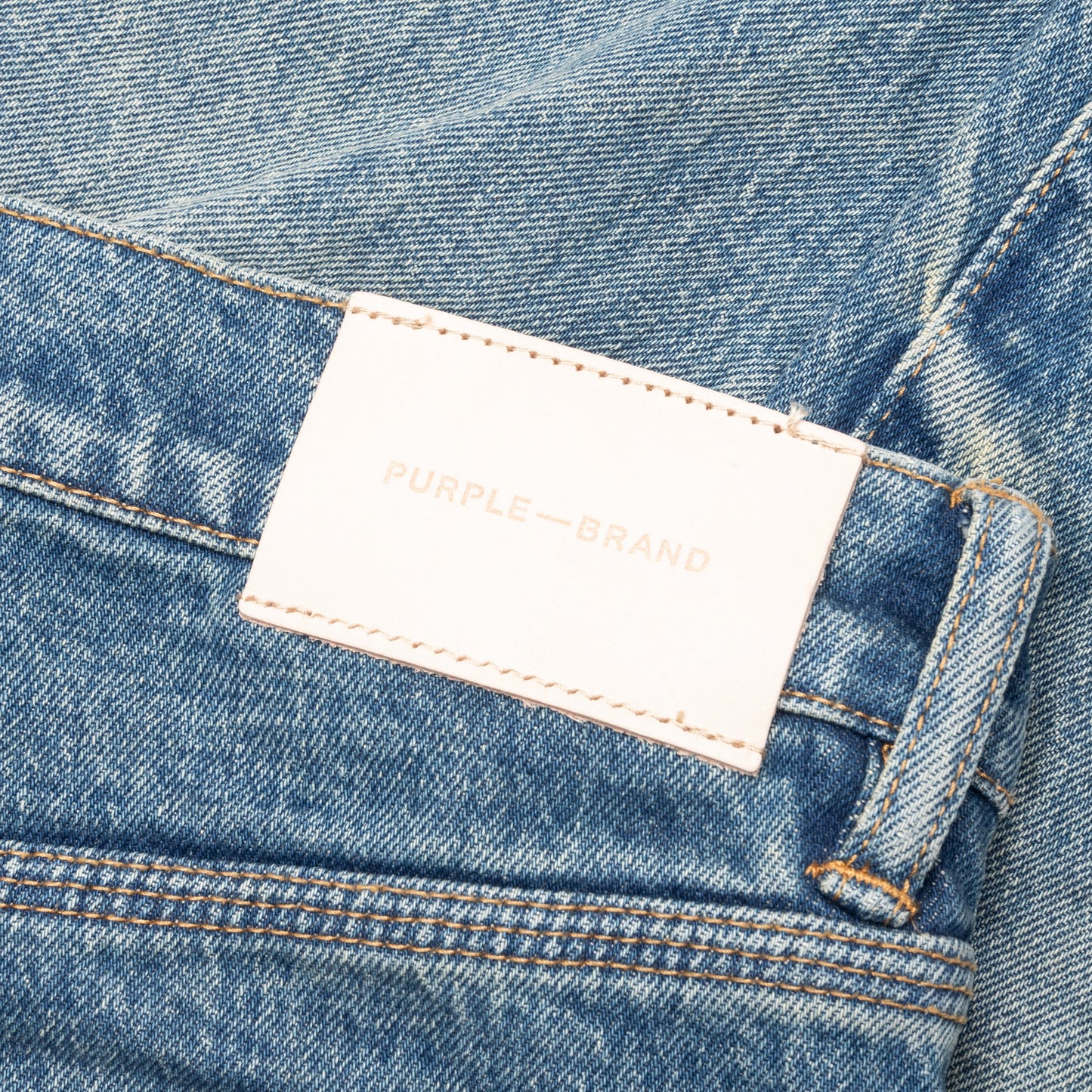 Vintage Knee Blowout - Mid Indigo 2