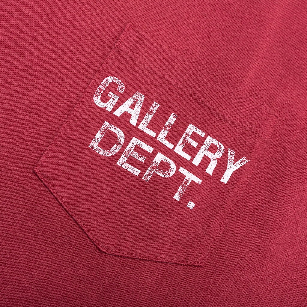 Vintage Logo Painted Tee - Brick