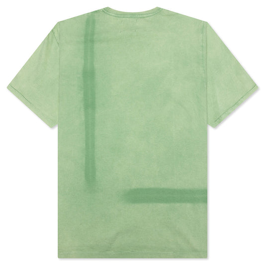Vintage Logo Painted Tee - Light Green