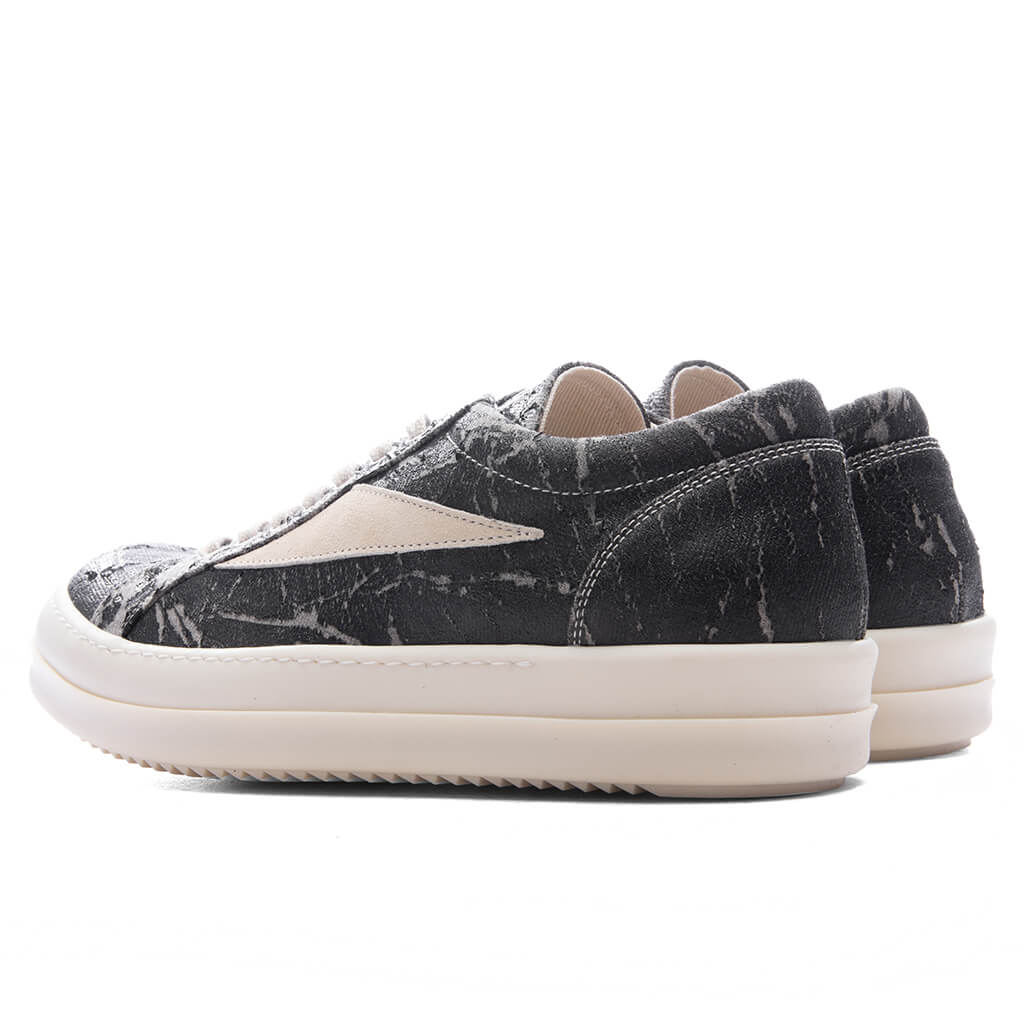 Vintage Sneaks - Black Washed Foil/Milk
