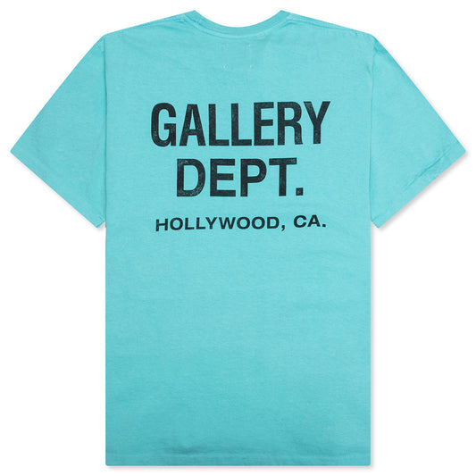 Vintage Souvenir Tee - Light Teal