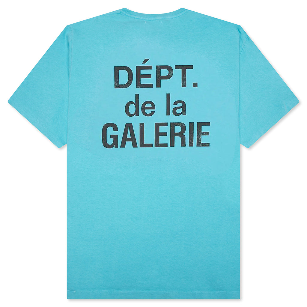French S/S Tee - Light Teal