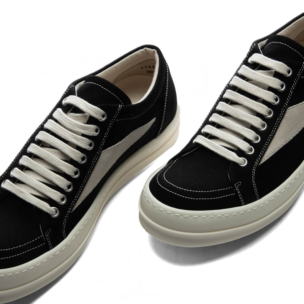 Vintage Sneaks - Black/Milk