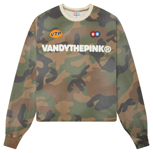 Vintage Washed Camo L/S Thermal - Multi