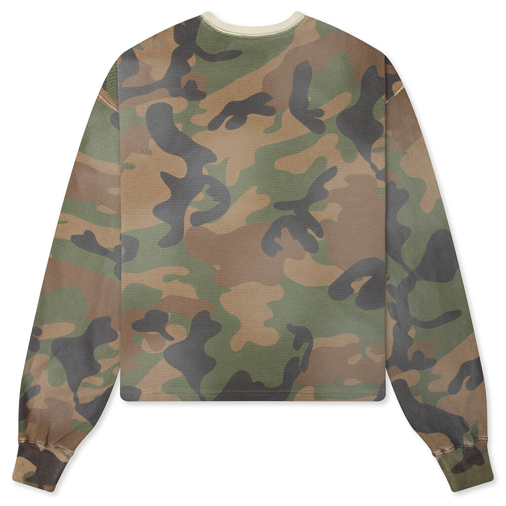 Vintage Washed Camo L/S Thermal - Multi