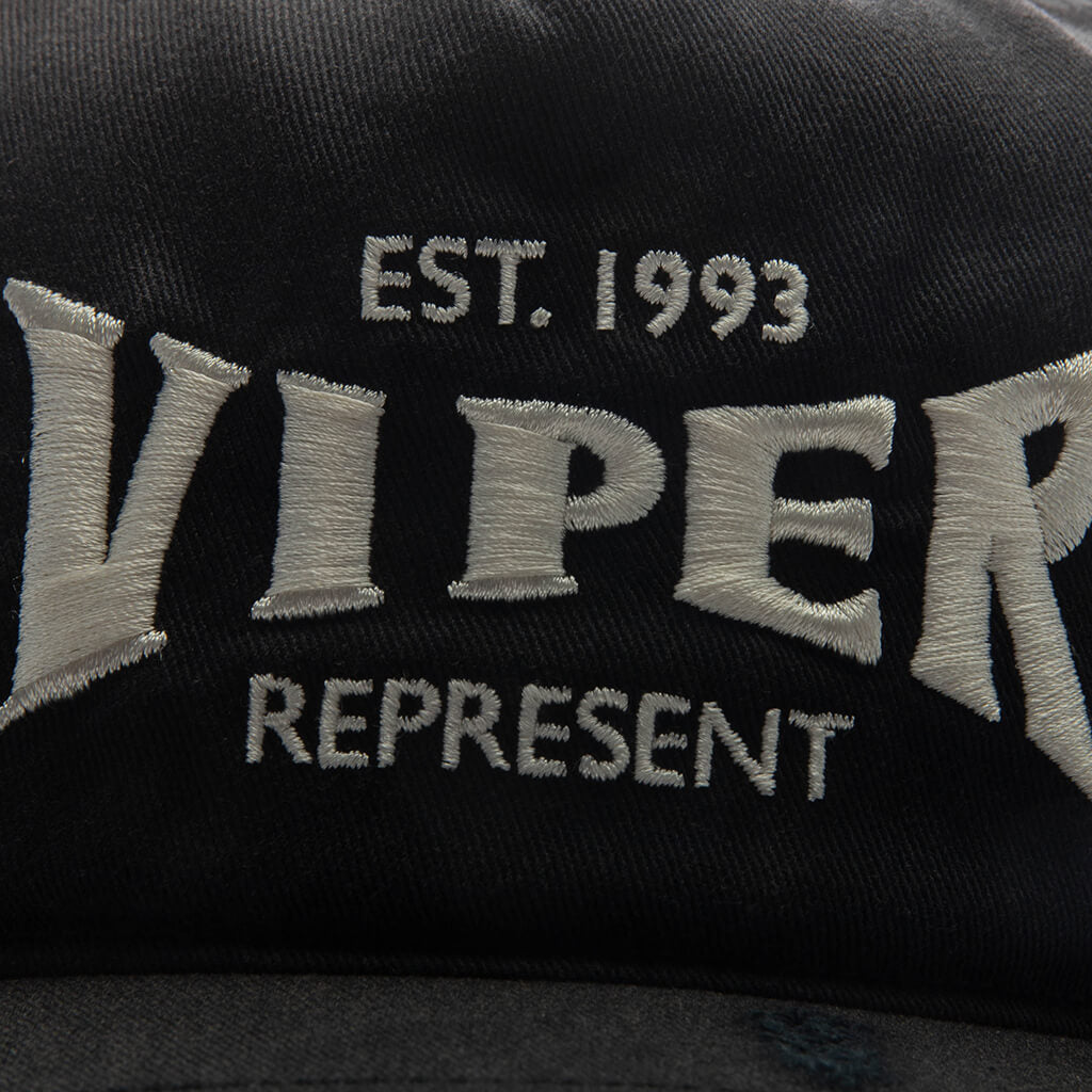 Represent x Viper Room x '47 Cap - Jet Black