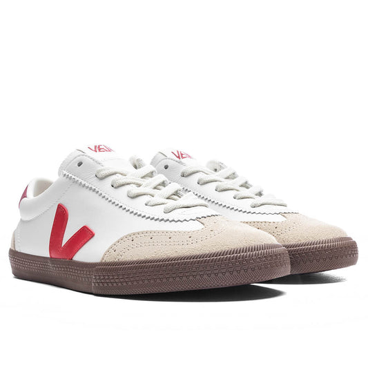 Volly O.T. Leather - White/Pek Bark