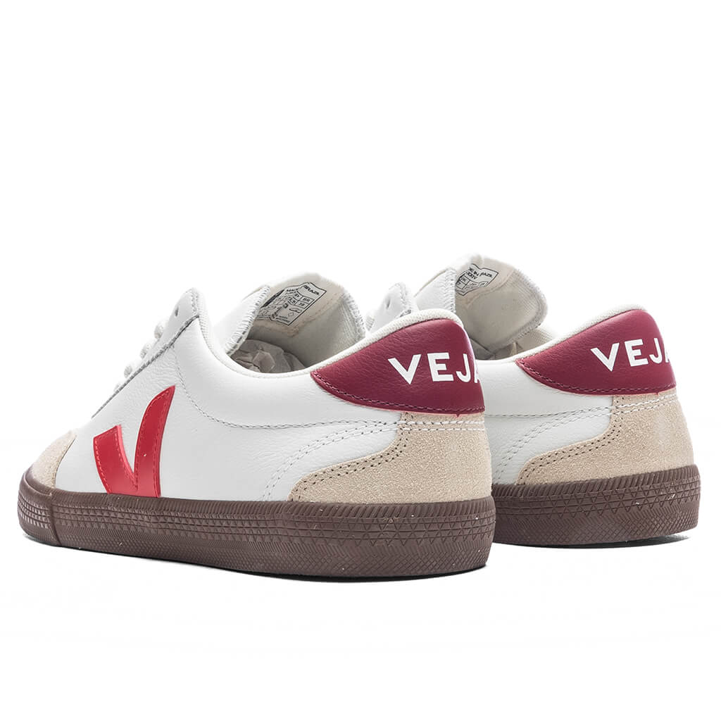 Volly O.T. Leather - White/Pek Bark