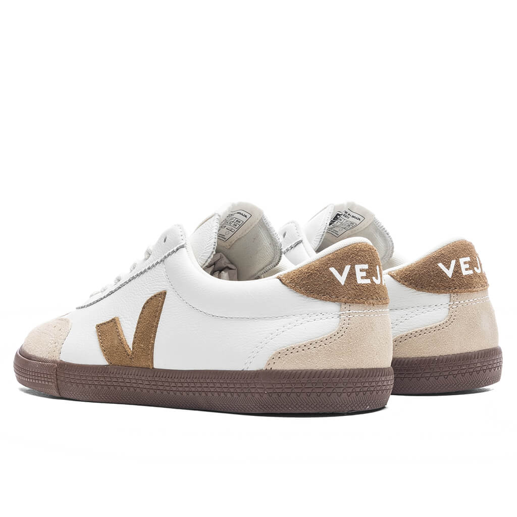 Volly O.T. Leather - White/Tent Bark