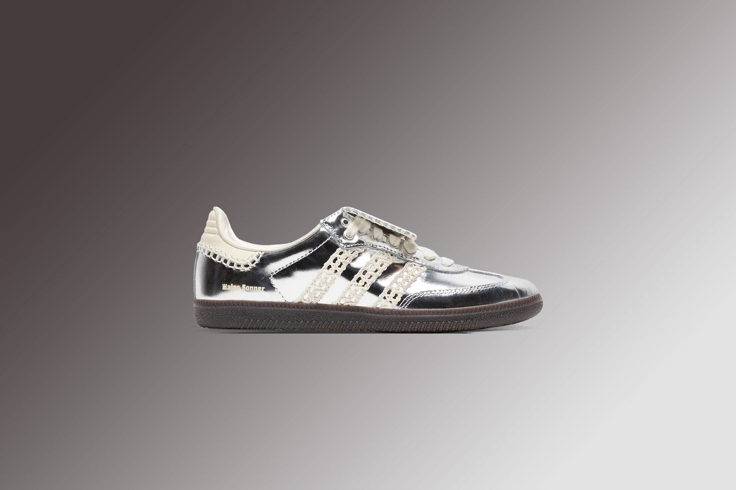 adidas Originals x Wales Bonner Samba Metallic - Silver Metal/Silver Metal/Easy Yellow