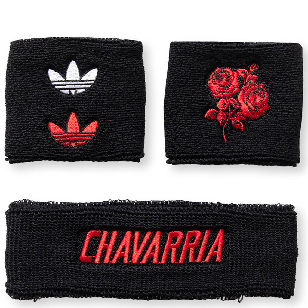 adidas Originals x Willy Chavarria Head and Wrist Bands - Black