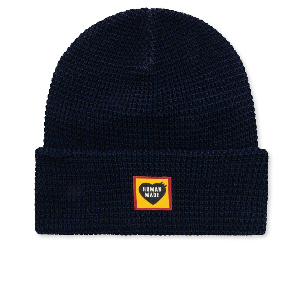 Waffle Beanie - Navy