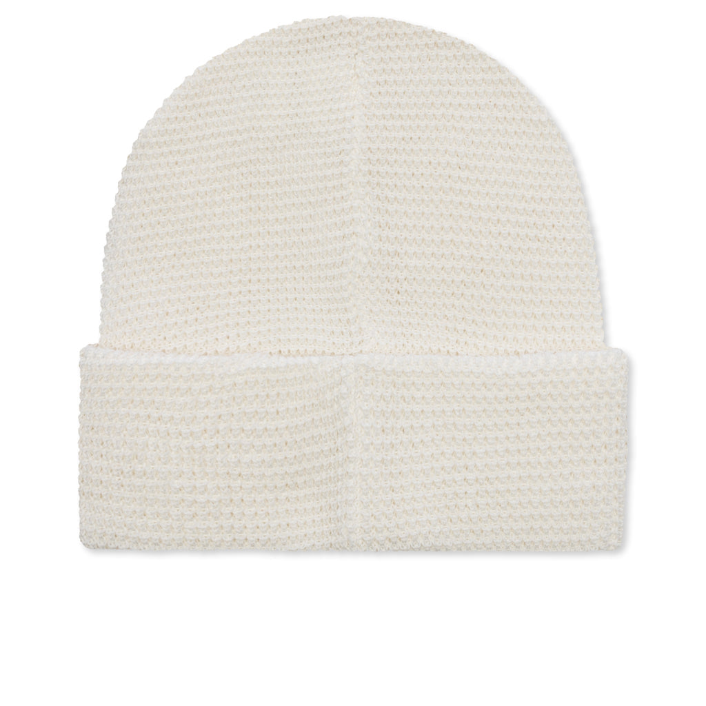 Waffle Beanie - White