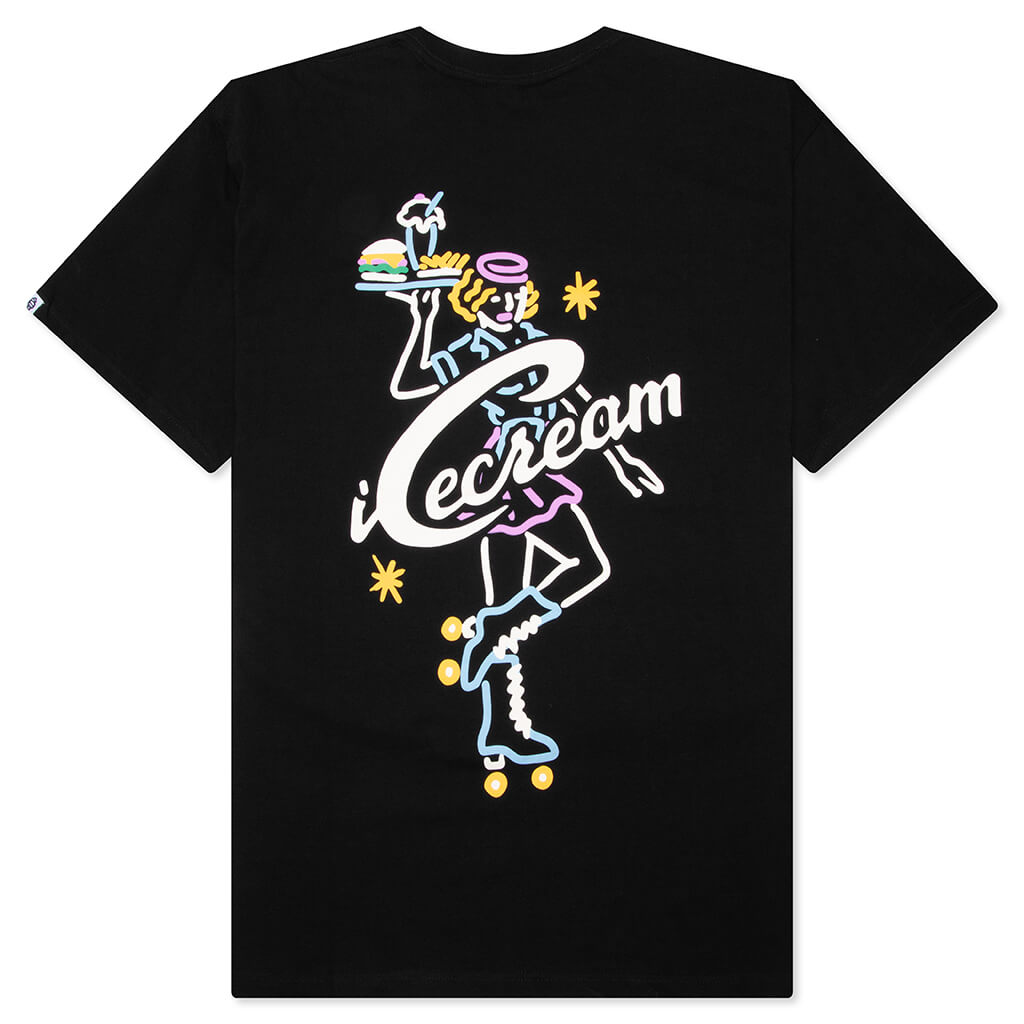 Waitress S/S Tee - Black