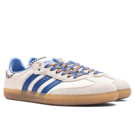 adidas Originals x Wales Bonner Nylon Samba - Wonder Clay/Team Royal Blue/Wonder White