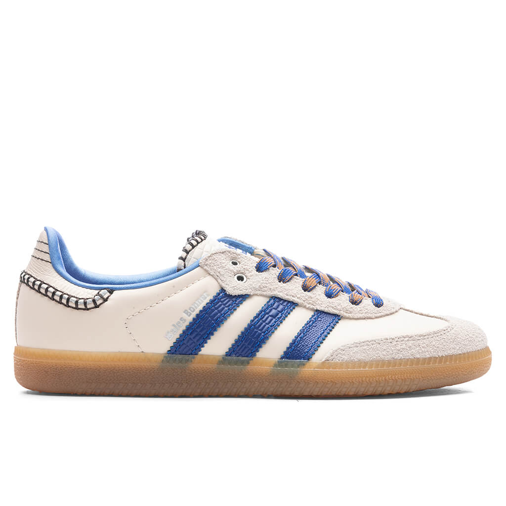 adidas Originals x Wales Bonner Nylon Samba - Wonder Clay/Team Royal Blue/Wonder White