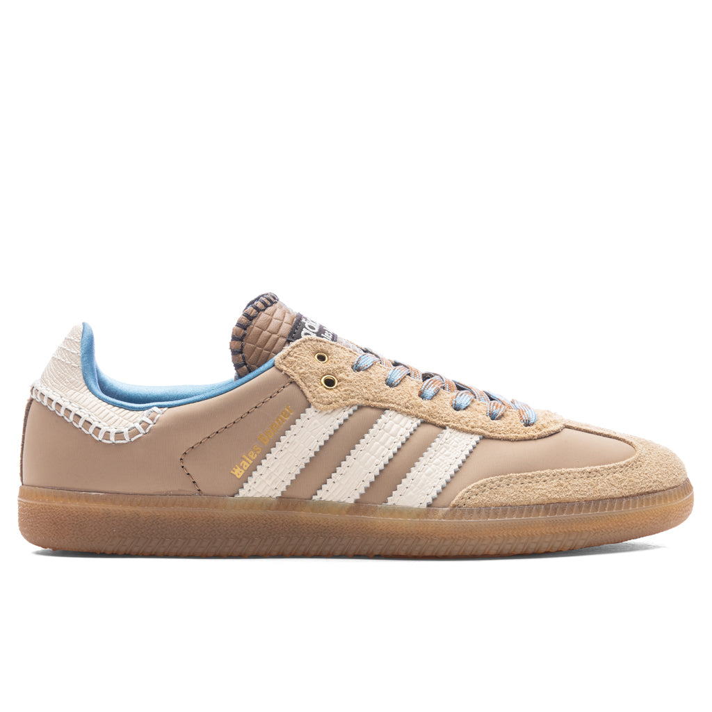 adidas Originals x Wales Bonner Nylon Samba - Wonder White/Ash Blue