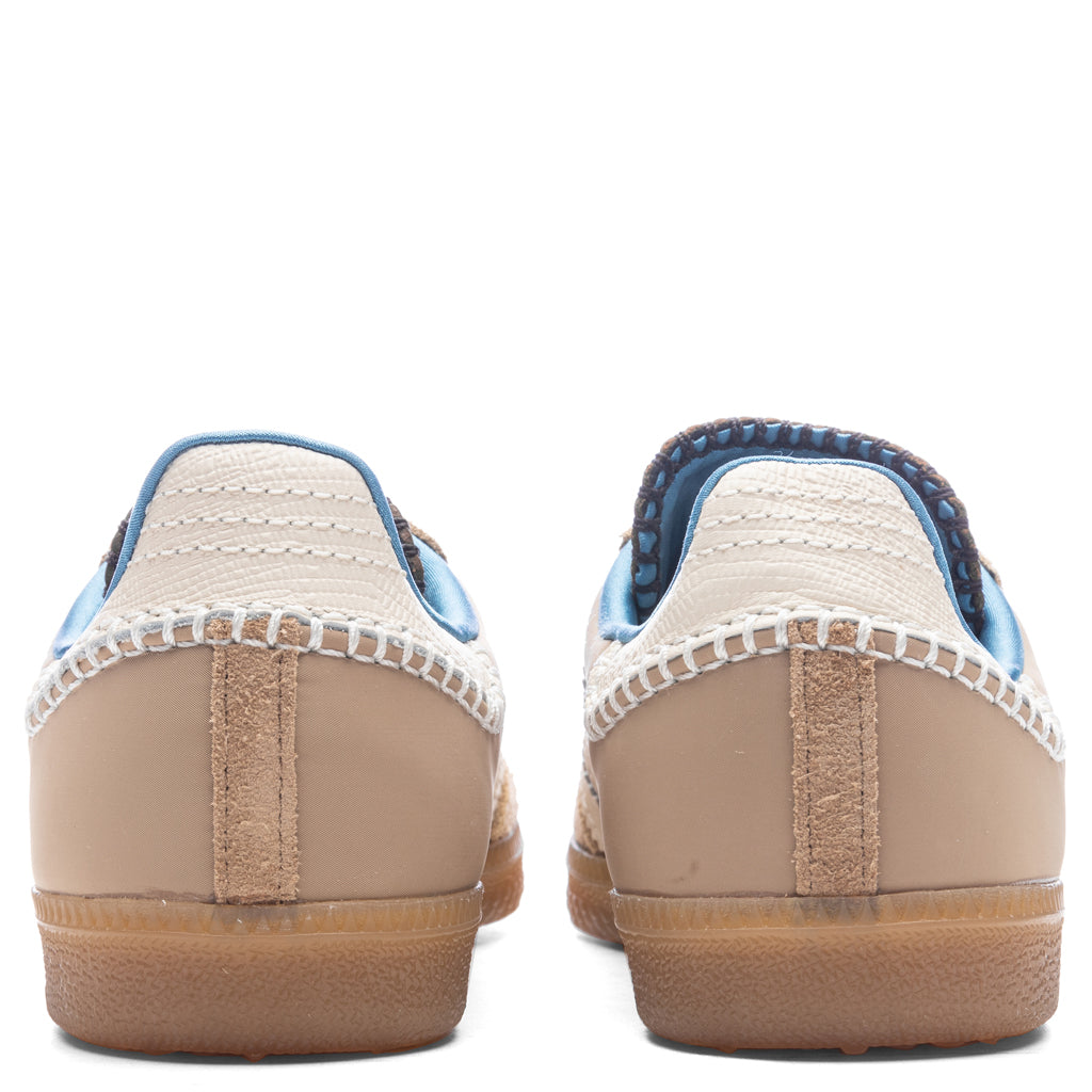 adidas Originals x Wales Bonner Nylon Samba - Wonder White/Ash Blue