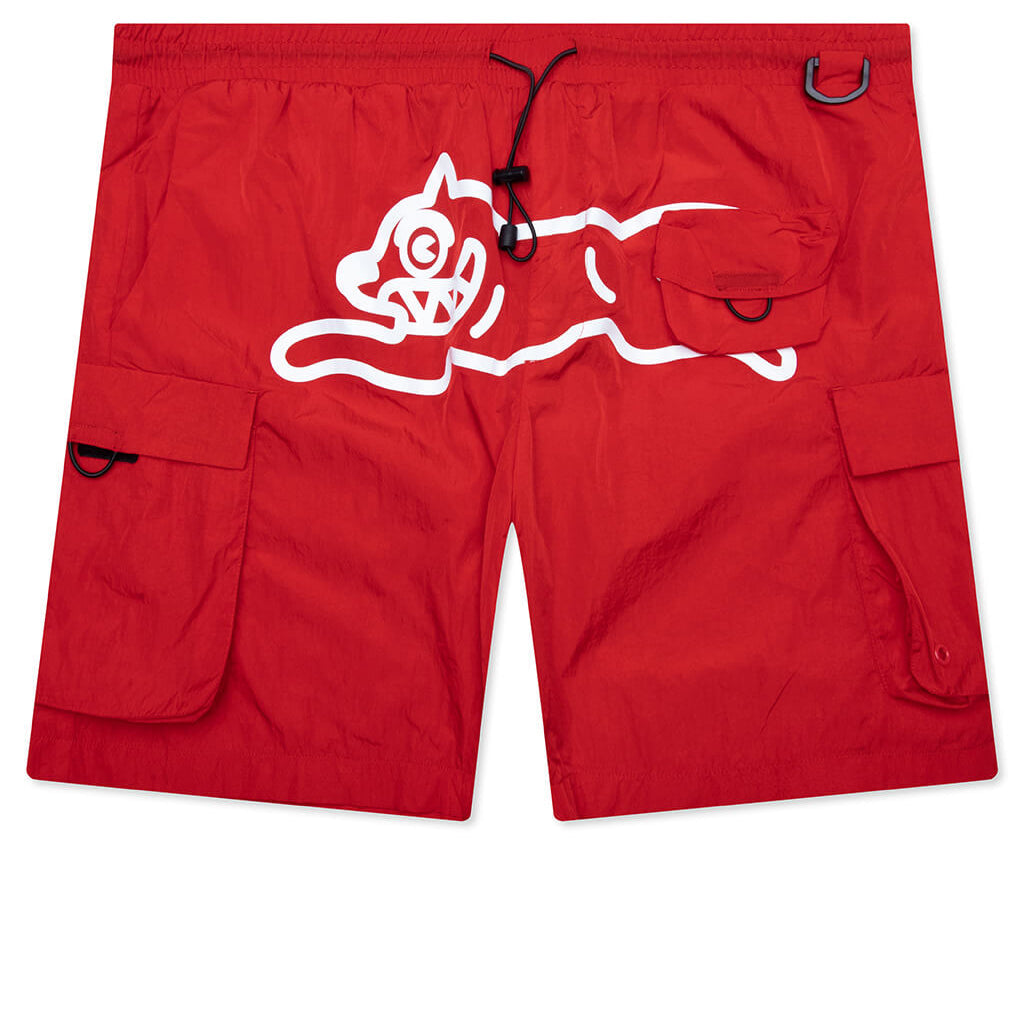 Walker Cargo Shorts - Fiery Red