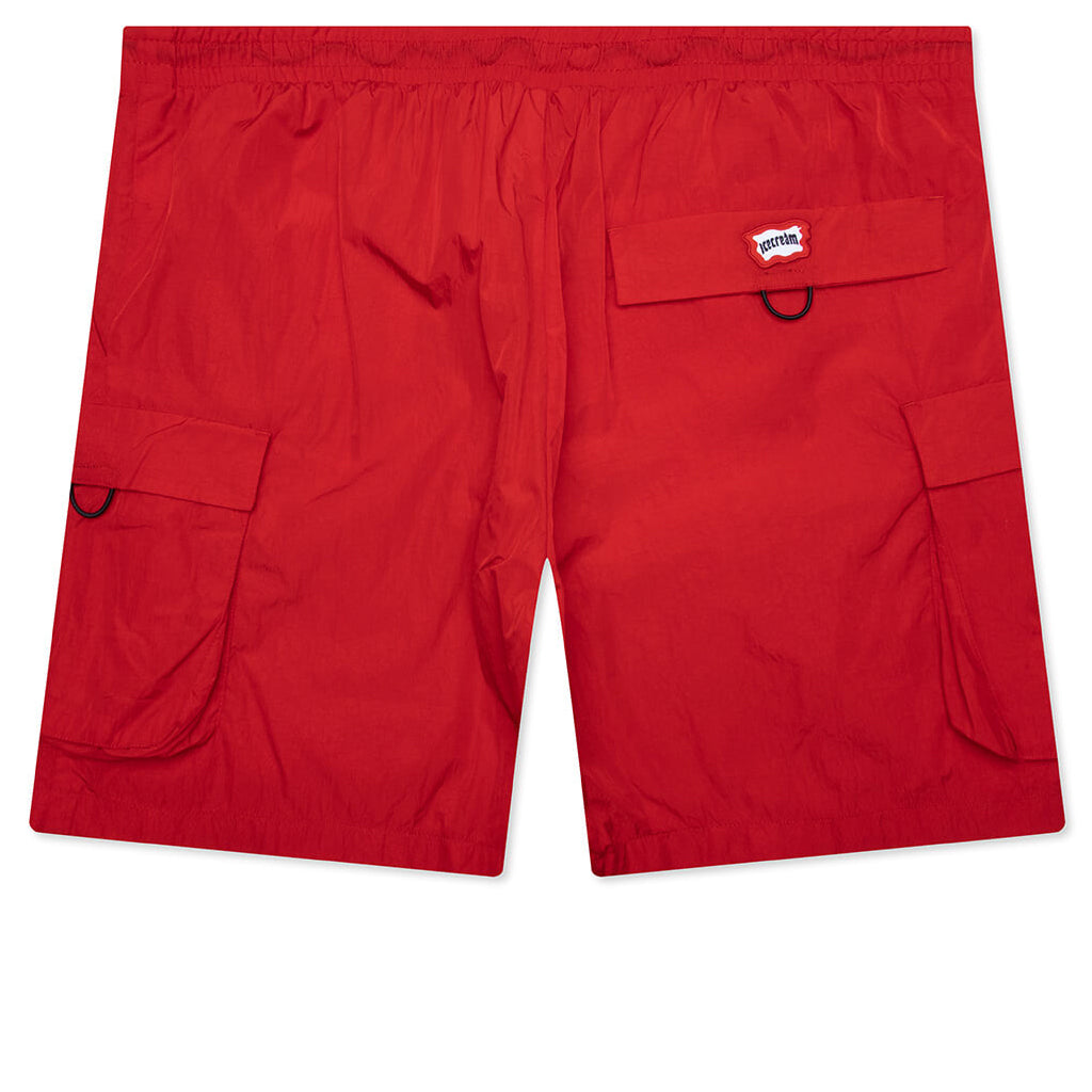 Walker Cargo Shorts - Fiery Red