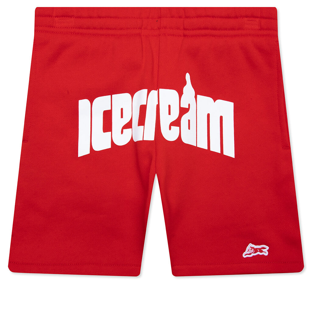Kids Chips Shorts - Fiery Red
