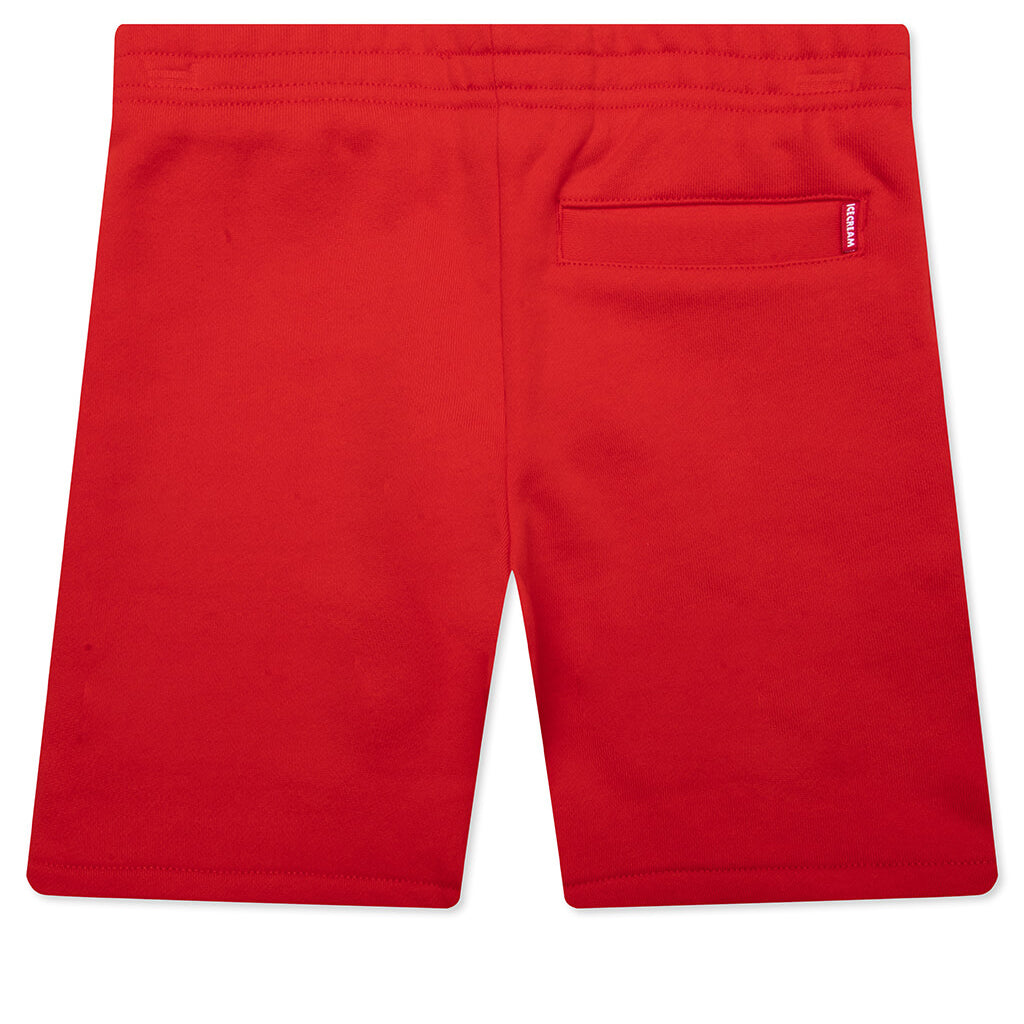 Kids Chips Shorts - Fiery Red