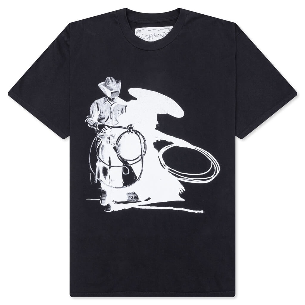 Wanted Short Sleeve T-Shirt - Sun Faded Washed Black