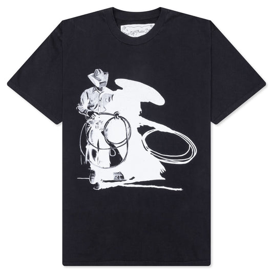 Wanted Short Sleeve T-Shirt - Sun Faded Washed Black