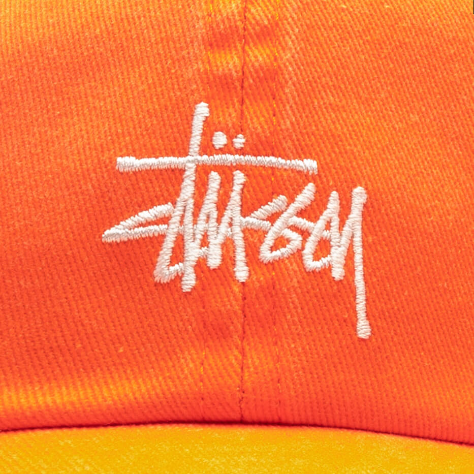 Washed Basic Low Pro Cap - Flo Orange