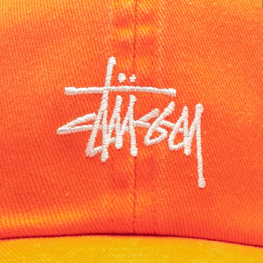 Washed Basic Low Pro Cap - Flo Orange