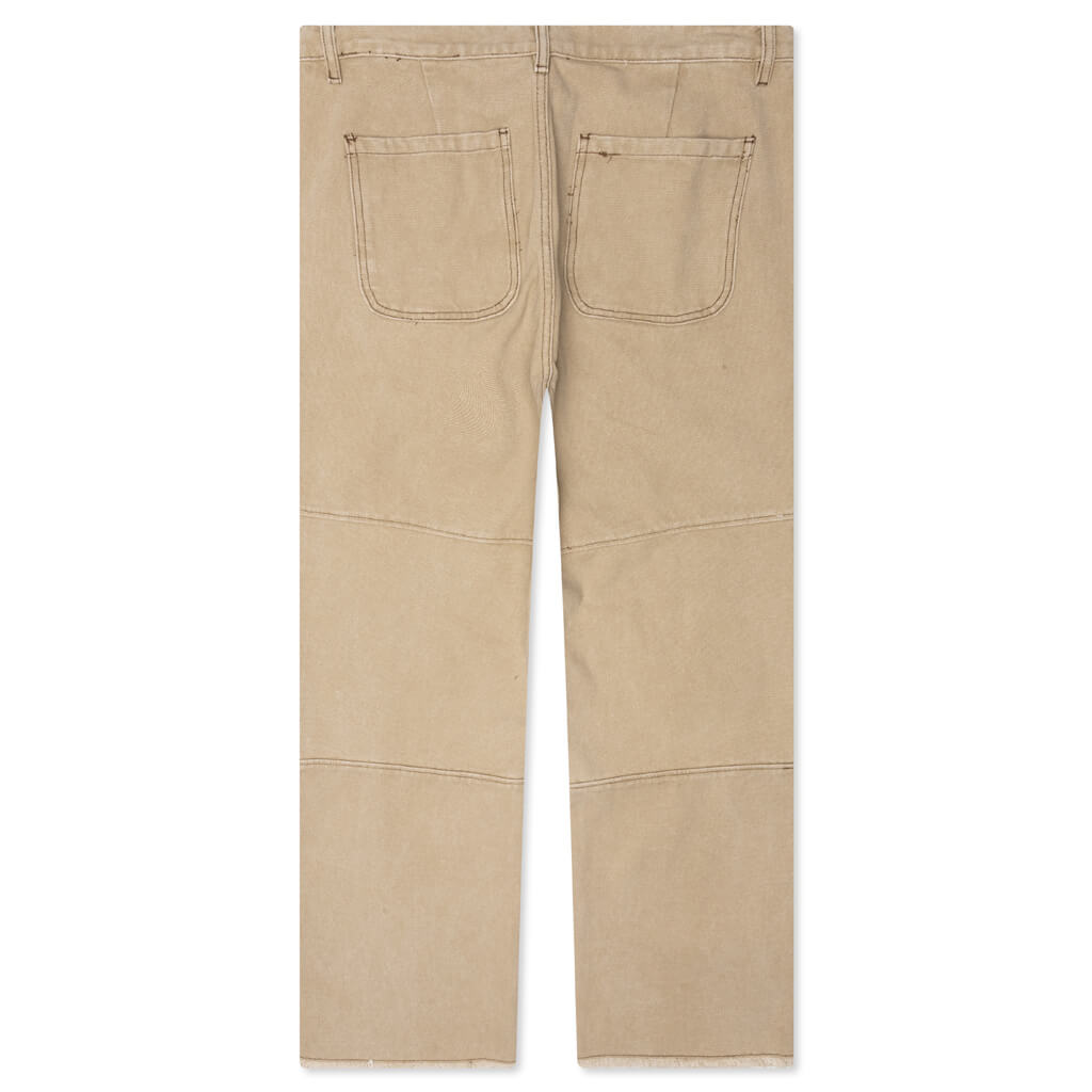 Washed Canvas Pant - Tan