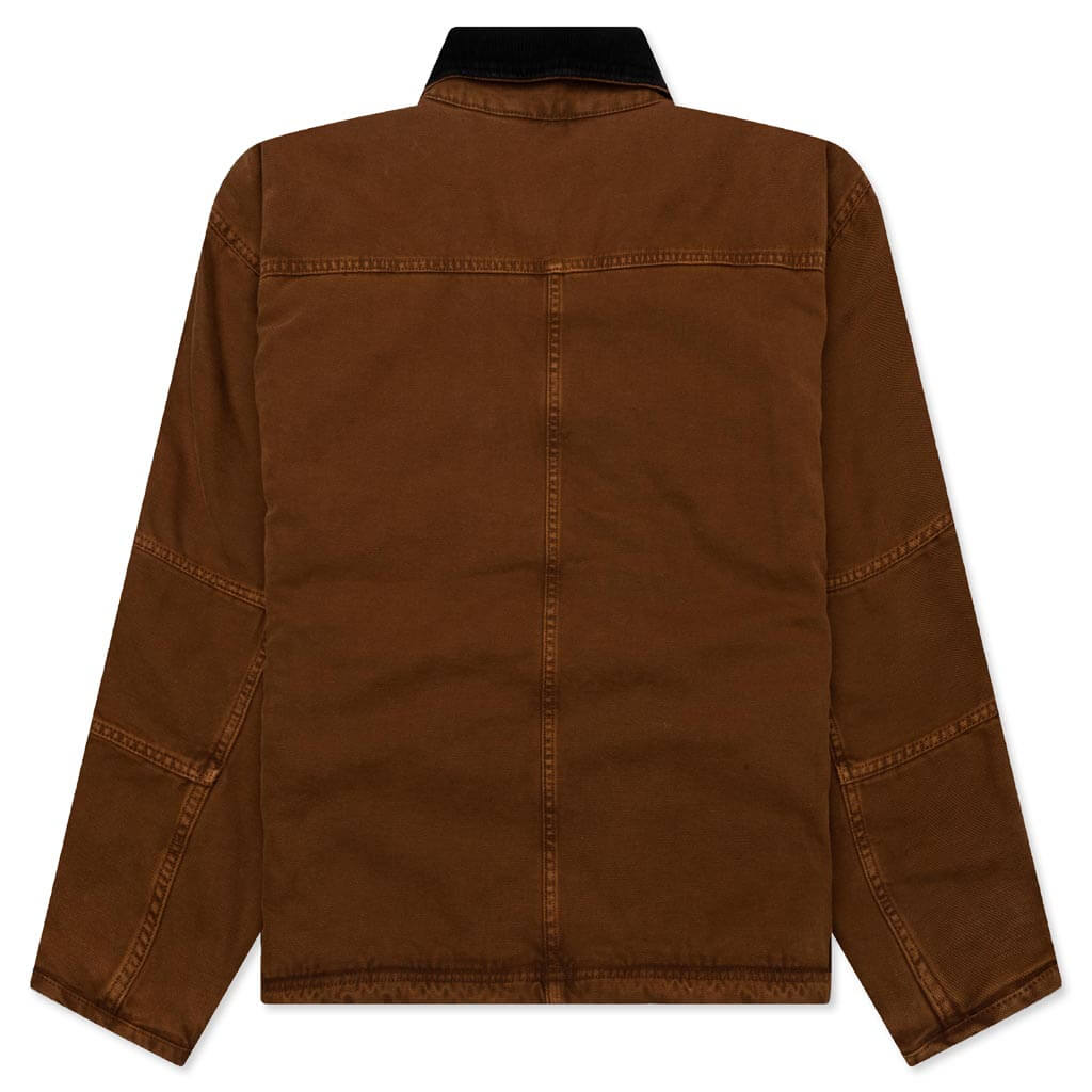 Washed Canvas Shop Jacket - Bronze