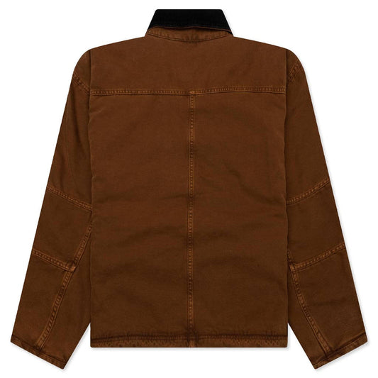 Washed Canvas Shop Jacket - Bronze