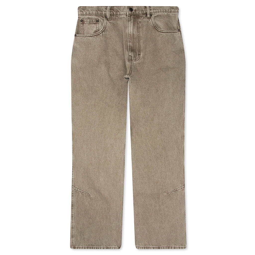 Washed Twill Pant - Taupe