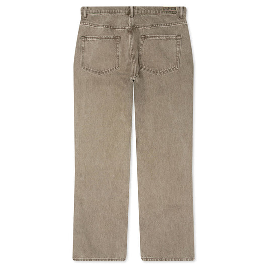 Washed Twill Pant - Taupe