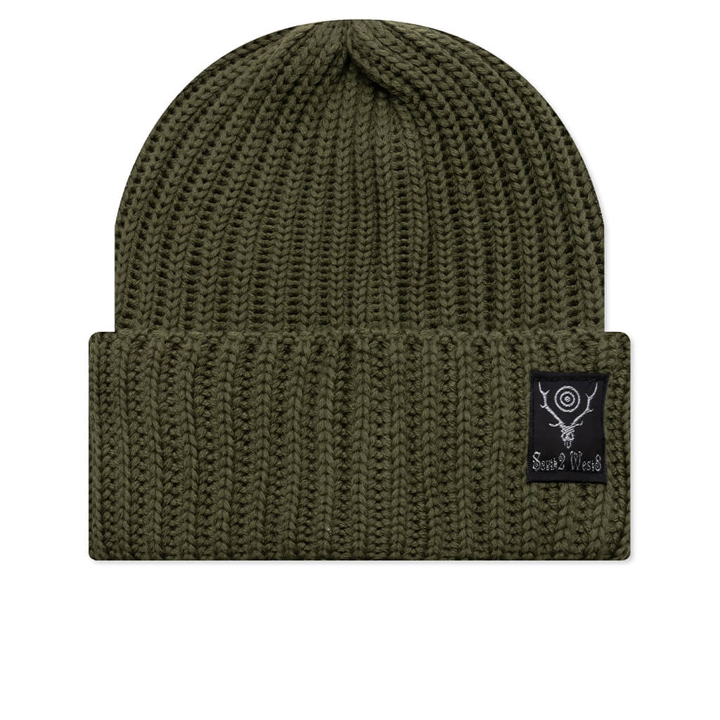 Watch Knit Cap - Olive