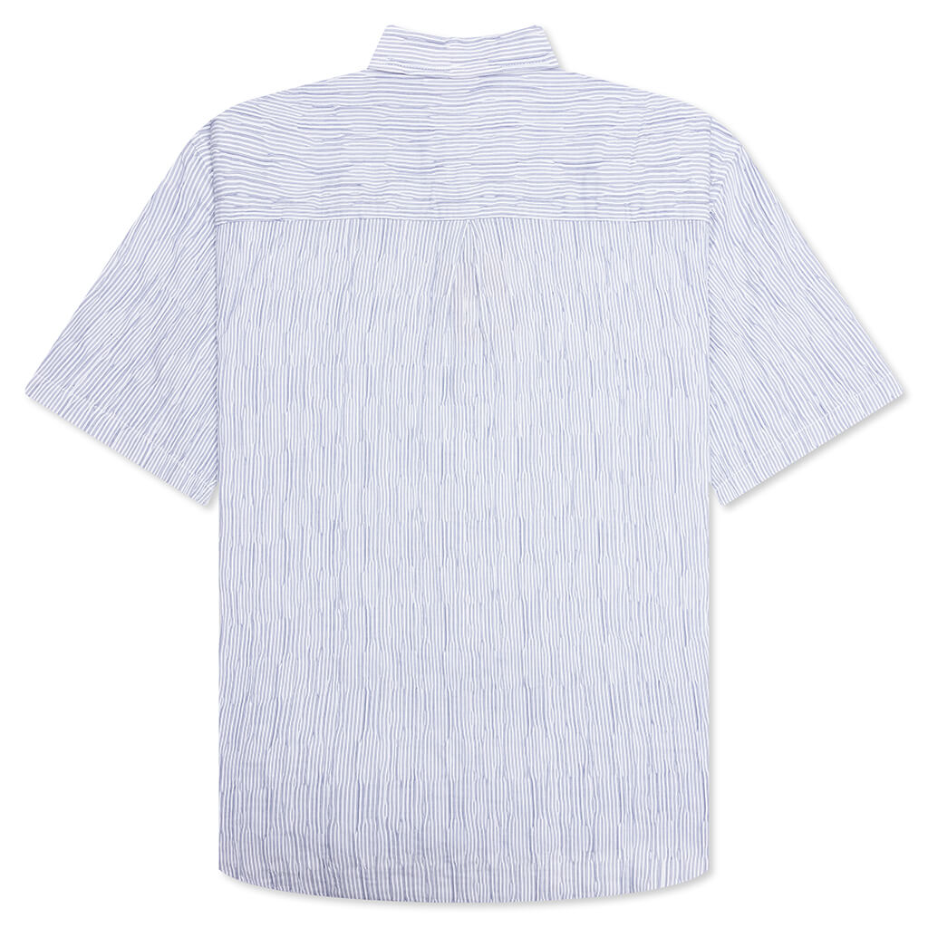 Wavy Striped Shirt - Blue