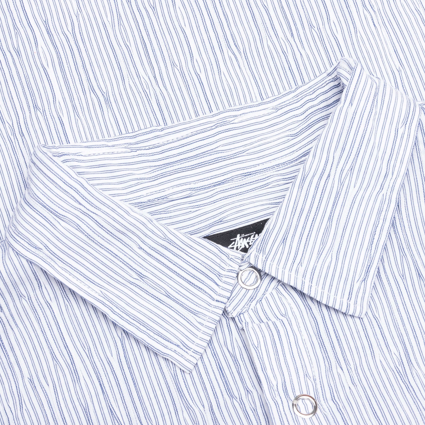 Wavy Striped Shirt - Blue