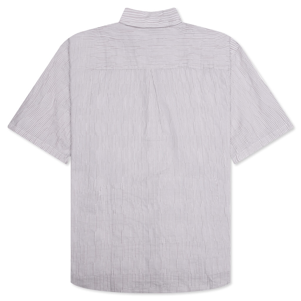 Wavy Striped Shirt - Natural