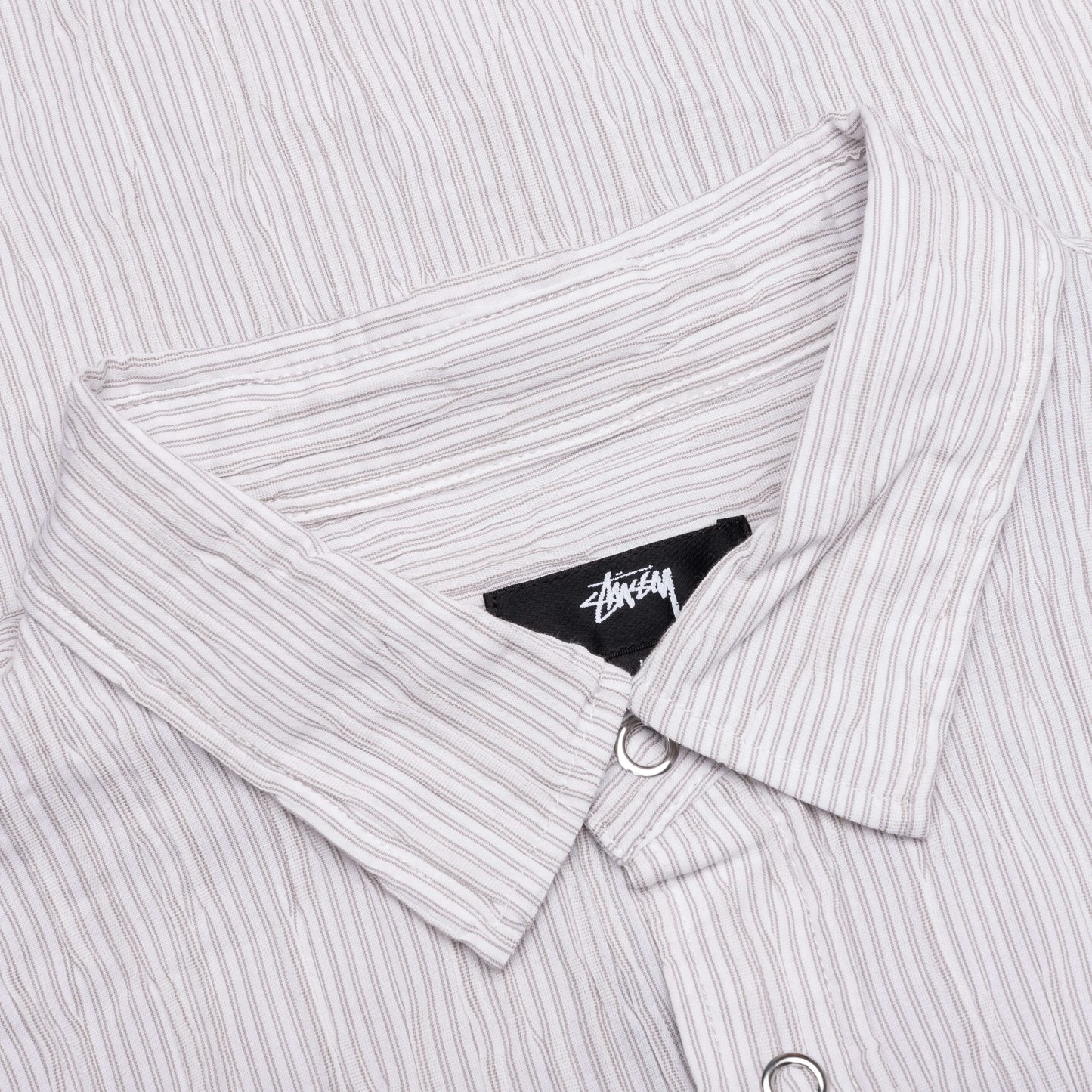 Wavy Striped Shirt - Natural