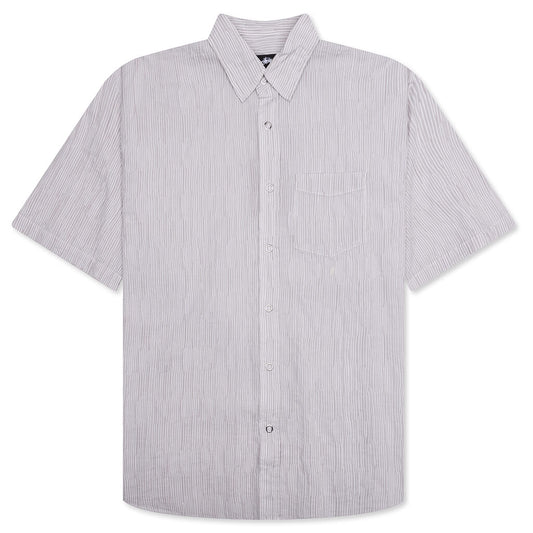Wavy Striped Shirt - Natural