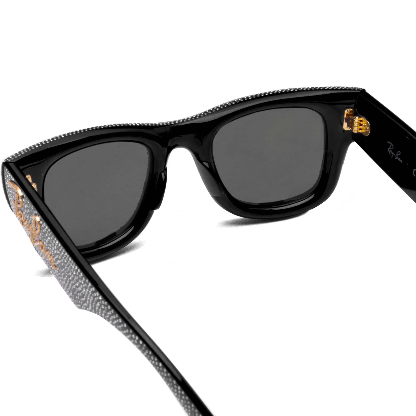 Ray-Ban x A$AP Rocky Wayfarer Puffer Crystal Pavé Edition - Black/Strass Pave