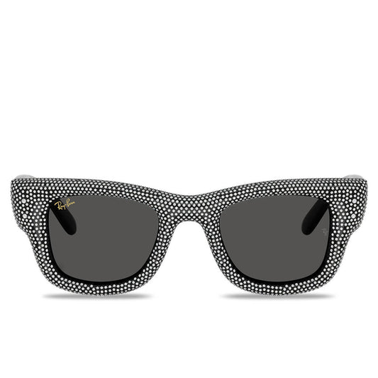 Ray-Ban x A$AP Rocky Wayfarer Puffer Crystal Pavé Edition - Black/Strass Pave
