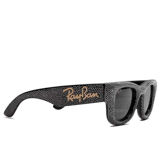 Ray-Ban x A$AP Rocky Wayfarer Puffer Crystal Pavé Edition - Black/Strass Pave
