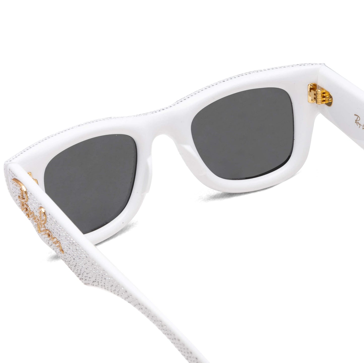 Ray-Ban x A$AP Rocky Wayfarer Puffer Crystal Pavé Edition - White/Strass Pave