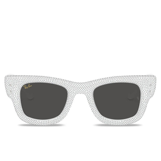 Ray-Ban x A$AP Rocky Wayfarer Puffer Crystal Pavé Edition - White/Strass Pave