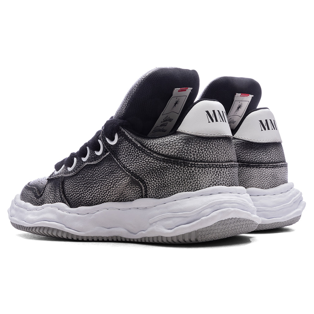 Wayne Puffer Low OG Sole Brushed Shrink Leather - Black